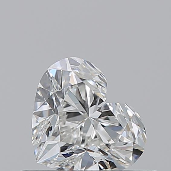 0.500 H VVS1 Virtual Selection Heart Diamond