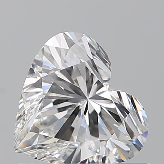 0.800 G VVS1 Virtual Selection Heart Diamond
