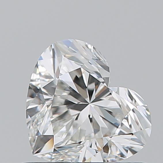 0.740 G VVS2 Virtual Selection Heart Diamond
