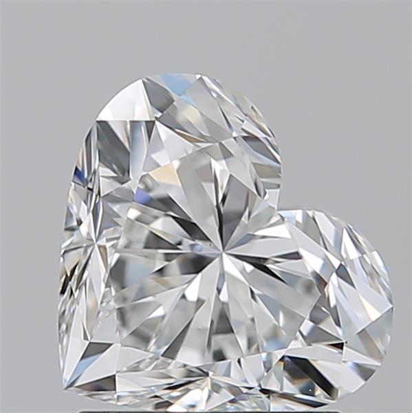 1.550 F VS1 Virtual Selection Heart Diamond