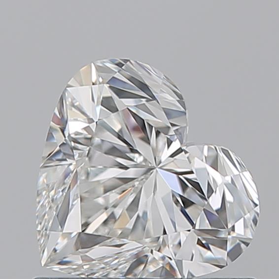 0.910 G VVS1 Virtual Selection Heart Diamond