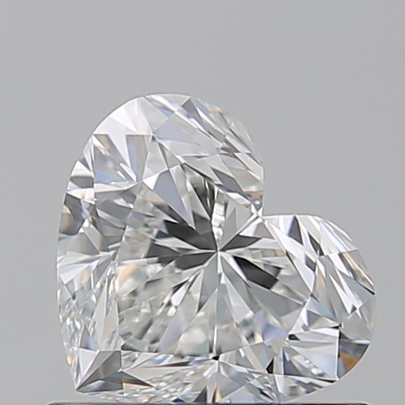 0.810 F VVS2 Virtual Selection Heart Diamond