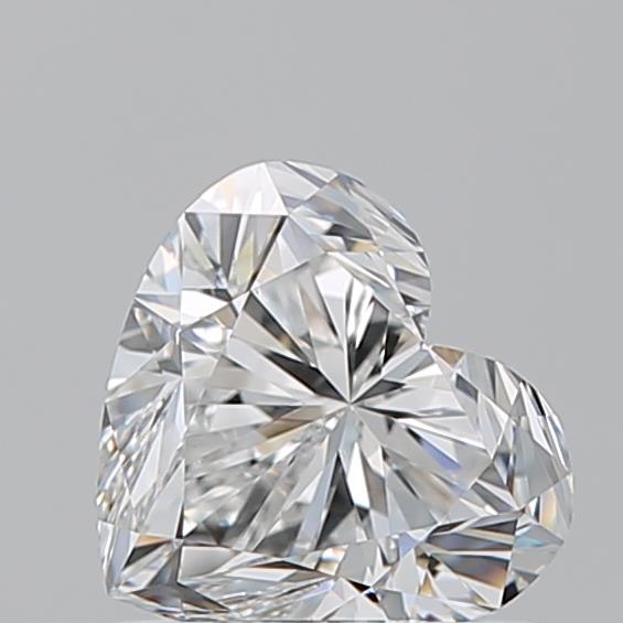 1.020 E VVS1 Virtual Selection Heart Diamond