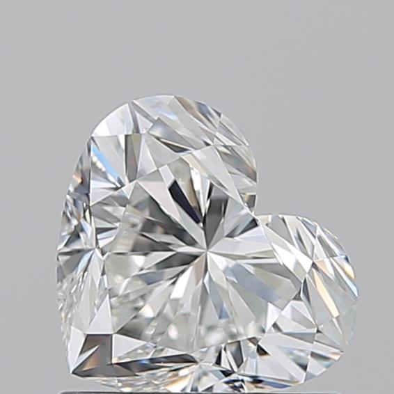 1.010 G VVS2 Virtual Selection Heart Diamond