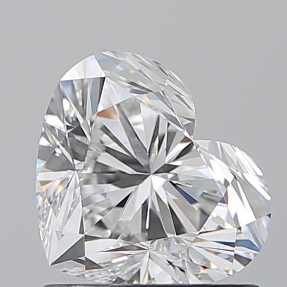 1.010 F VS1 Virtual Selection Heart Diamond