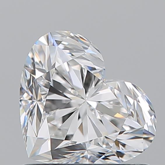 1.020 E VVS1 Virtual Selection Heart Diamond