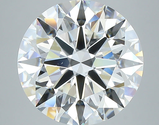 6.57ct Round H VS2 Natural Diamond