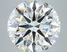 6.57ct Round H VS2 Natural Diamond
