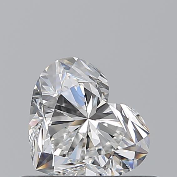0.500 F VVS1 Virtual Selection Heart Diamond