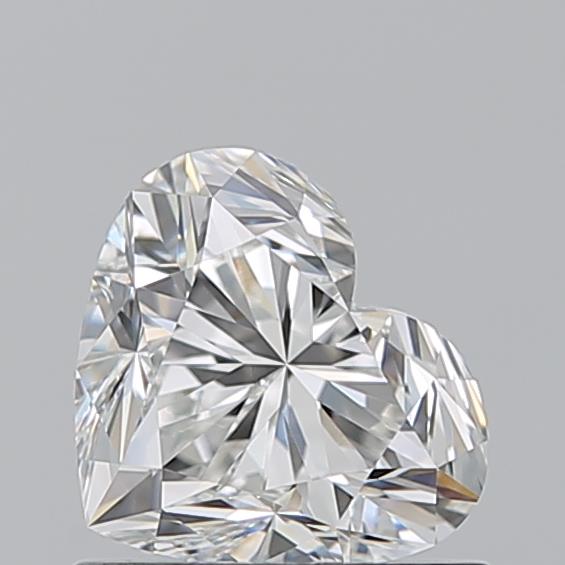0.910 G VVS1 Virtual Selection Heart Diamond
