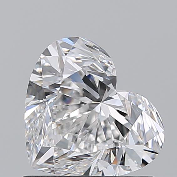 1.010 E VVS1 Virtual Selection Heart Diamond