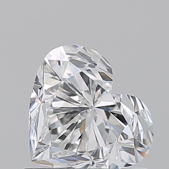 1.010 E VVS1 Virtual Selection Heart Diamond