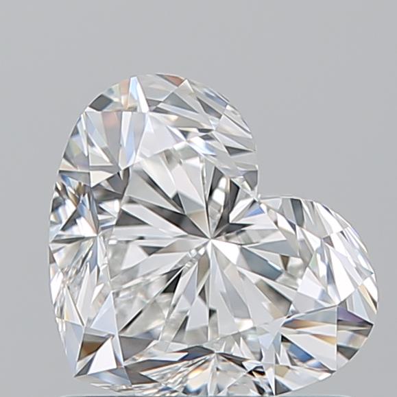 1.060 F VVS2 Virtual Selection Heart Diamond