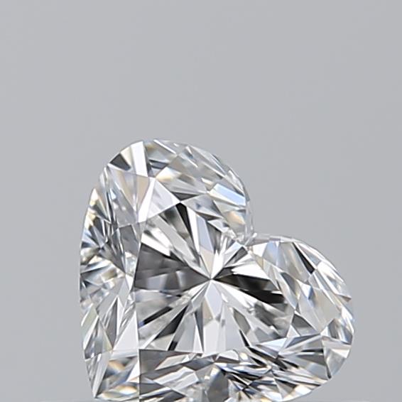 0.510 F VVS1 Virtual Selection Heart Diamond