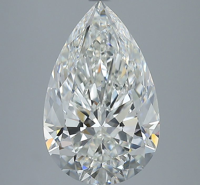 4.02ct Pear H VS2 Natural Diamond