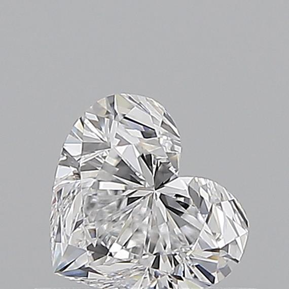 0.600 D VVS2 Virtual Selection Heart Diamond