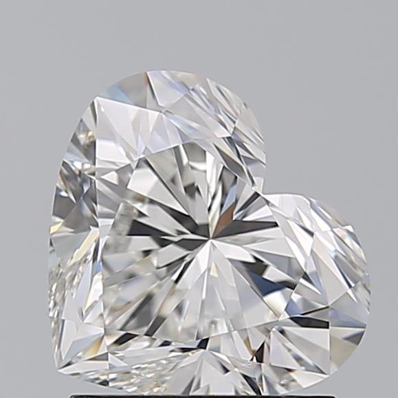 1.510 G VVS2 Virtual Selection Heart Diamond
