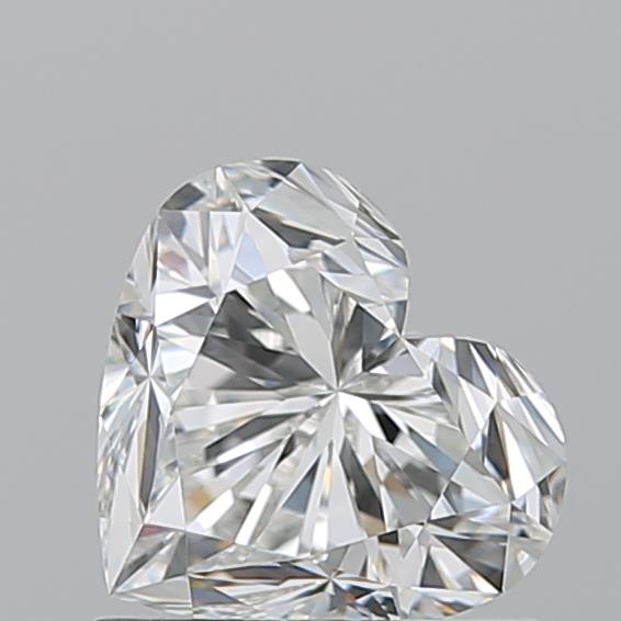 1.010 G VVS1 Virtual Selection Heart Diamond