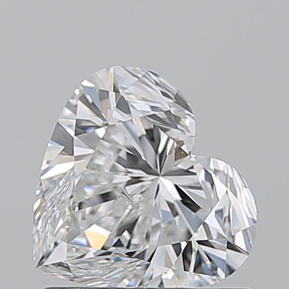 1.010 E SI2 Virtual Selection Heart Diamond