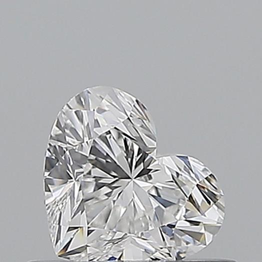 0.500 E VVS2 Virtual Selection Heart Diamond