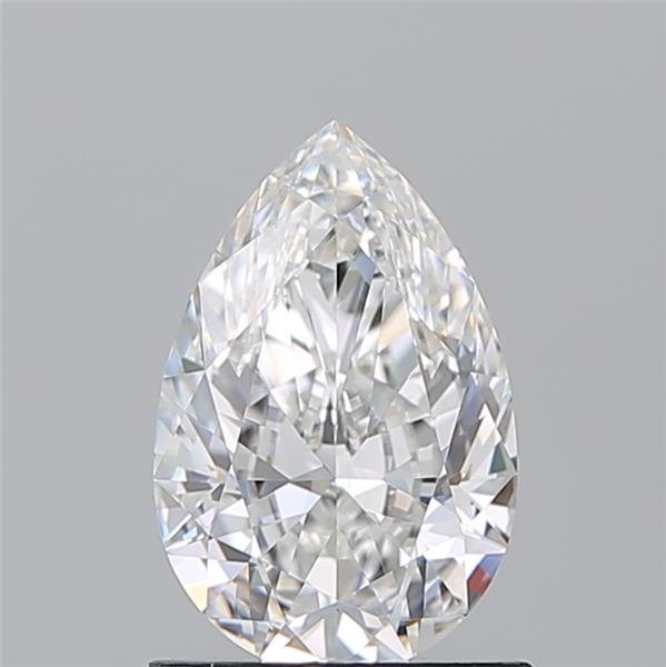 1.050 F VVS1 Virtual Selection Pear Diamond