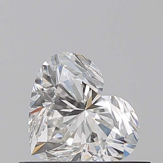 0.520 G VVS1 Virtual Selection Heart Diamond