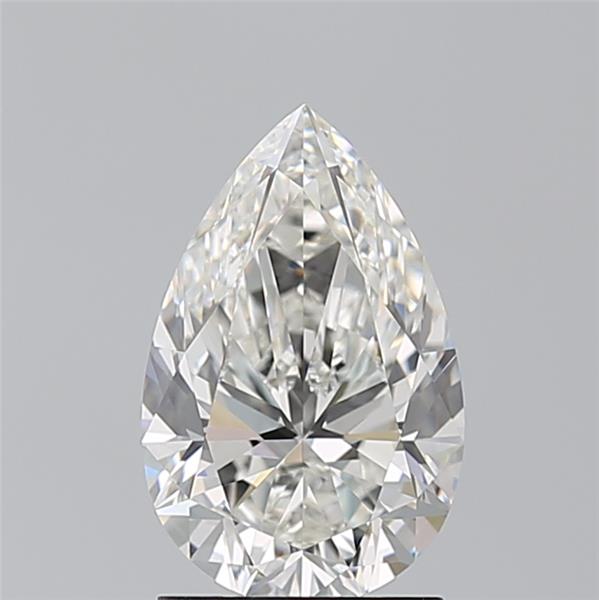 1.700 H VVS2 Virtual Selection Pear Diamond