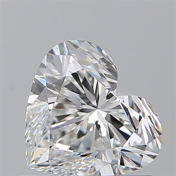 0.900 F VVS2 Virtual Selection Heart Diamond