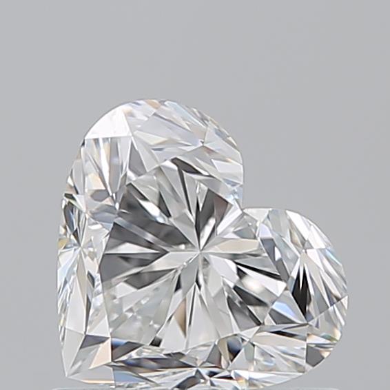 1.010 F VVS2 Virtual Selection Heart Diamond