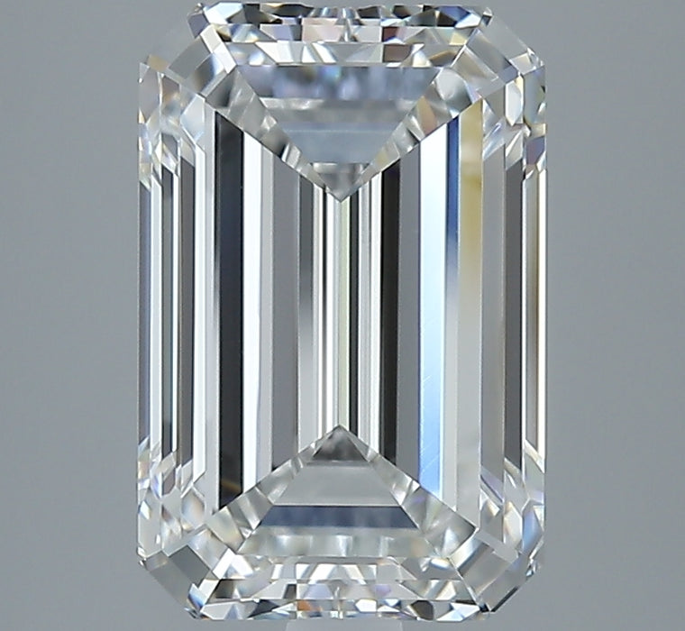 3.50ct Emerald F VVS2 Natural Diamond