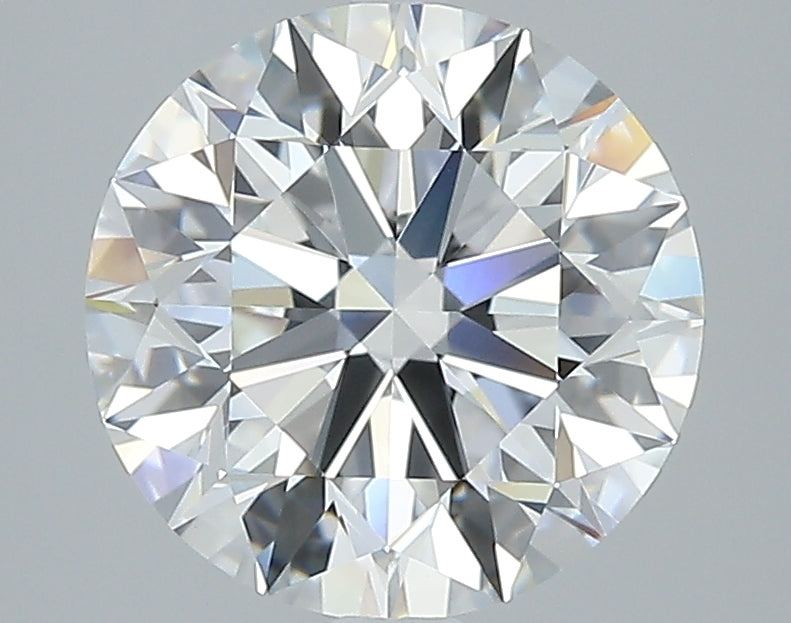 2.70ct Round F VVS2 Natural Diamond