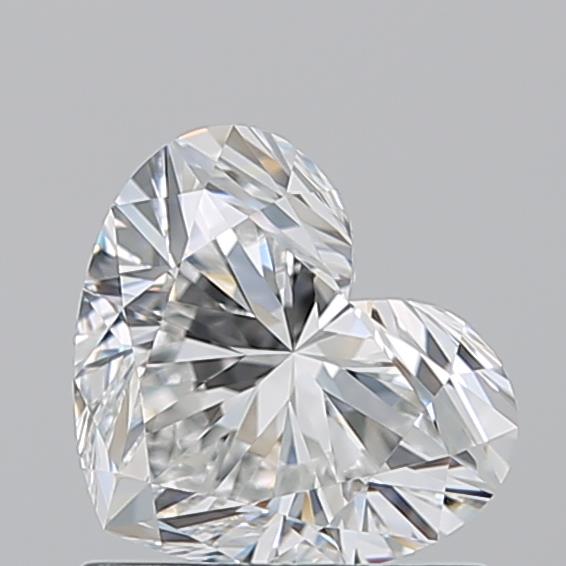 1.010 F VVS2 Virtual Selection Heart Diamond
