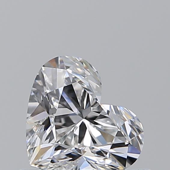 0.510 E VVS1 Virtual Selection Heart Diamond