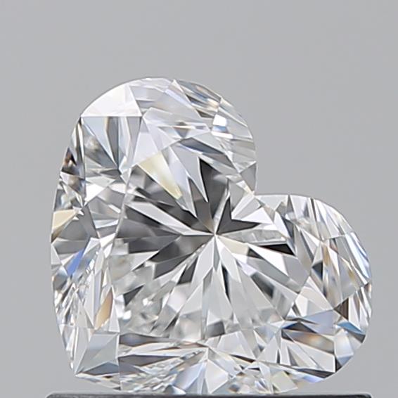 0.910 E VS1 Virtual Selection Heart Diamond