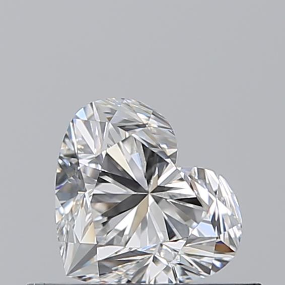 0.500 G VVS1 Virtual Selection Heart Diamond