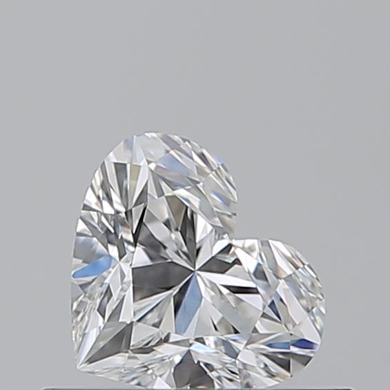 0.500 E VVS2 Virtual Selection Heart Diamond