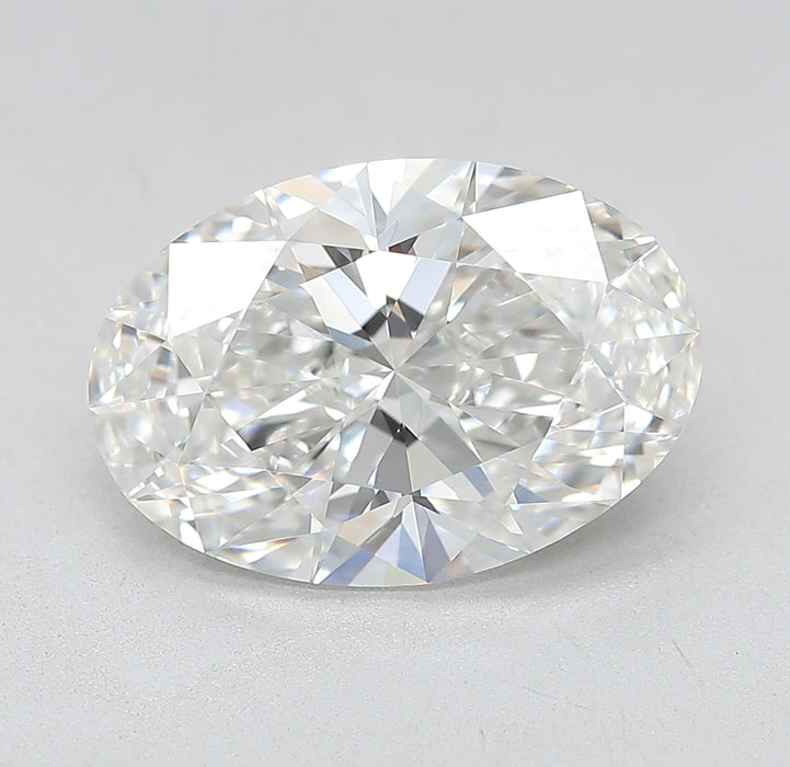 3.77000 E VVS2 BG Select Lab Grown Oval Diamond