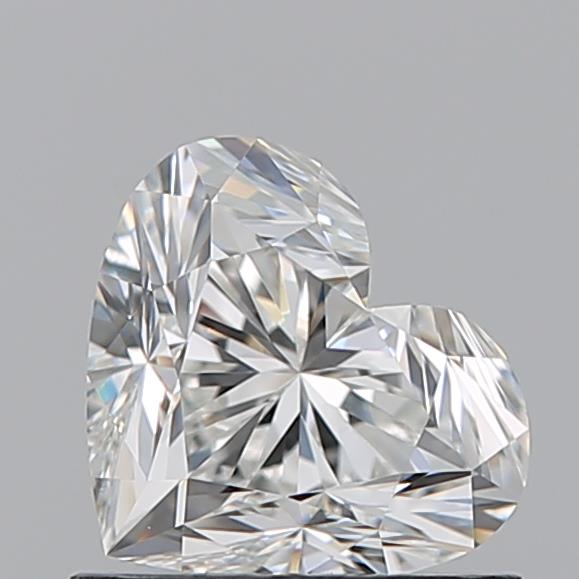 0.900 G VVS1 Virtual Selection Heart Diamond