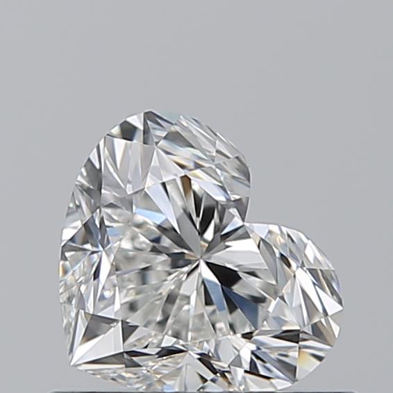 0.600 G VVS1 Virtual Selection Heart Diamond