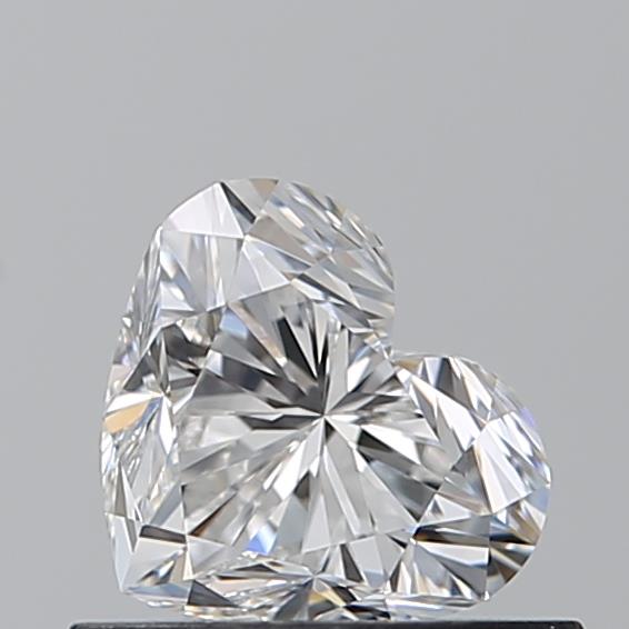 0.610 F VVS2 Virtual Selection Heart Diamond