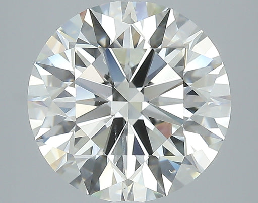 3.80ct Round J SI1 Natural Diamond