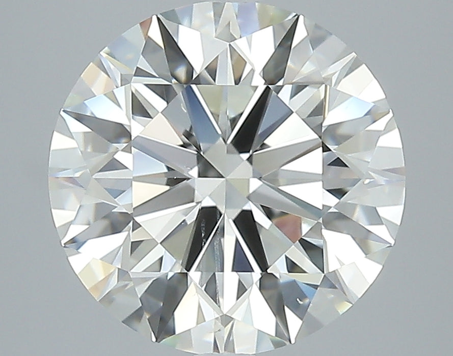 3.80ct Round J SI1 Natural Diamond