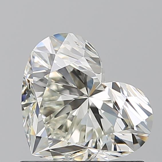 1.010 K VVS1 Virtual Selection Heart Diamond