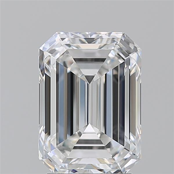 3.220 F VVS2 Virtual Selection Emerald Diamond