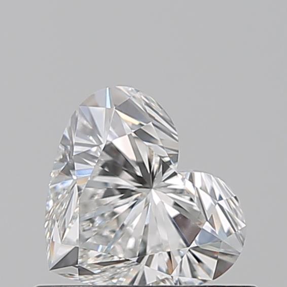 0.530 F VVS2 Virtual Selection Heart Diamond
