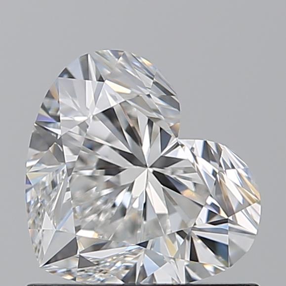 0.910 F VVS2 Virtual Selection Heart Diamond