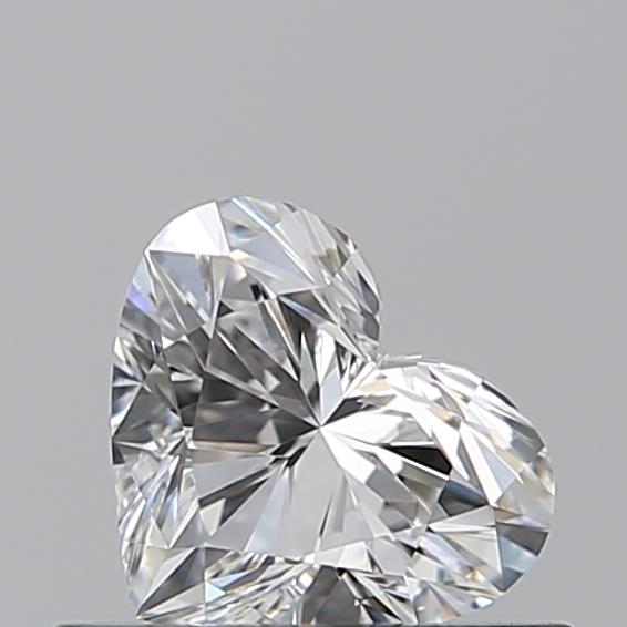 0.520 F VVS2 Virtual Selection Heart Diamond