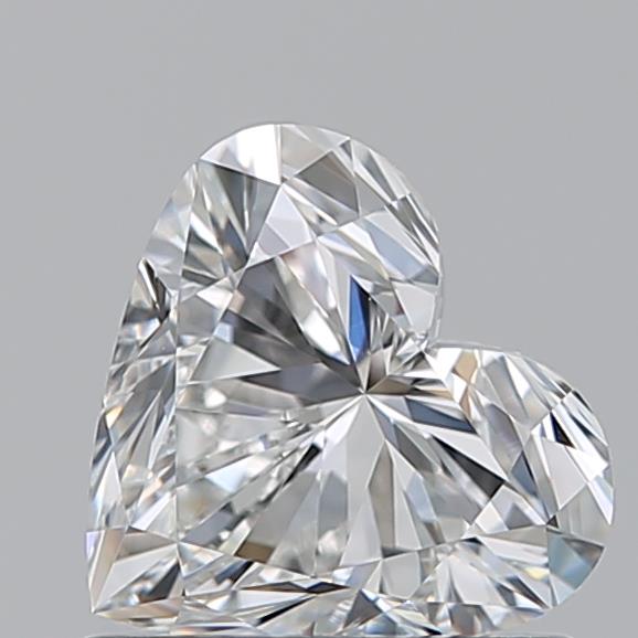 0.910 F VVS2 Virtual Selection Heart Diamond