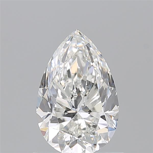 1.010 H VS1 Virtual Selection Pear Diamond