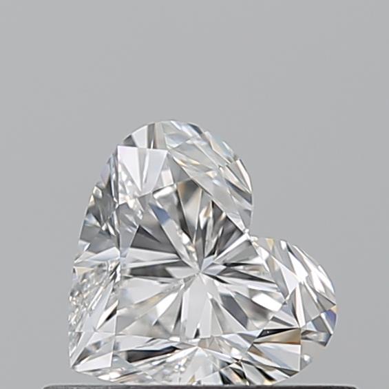 0.500 E VVS2 Virtual Selection Heart Diamond